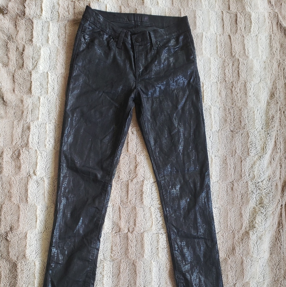 ROCK AND REPUBLIC‎ FAUX LEATHER PANTS..SIZE 10M - Picture 2 of 7